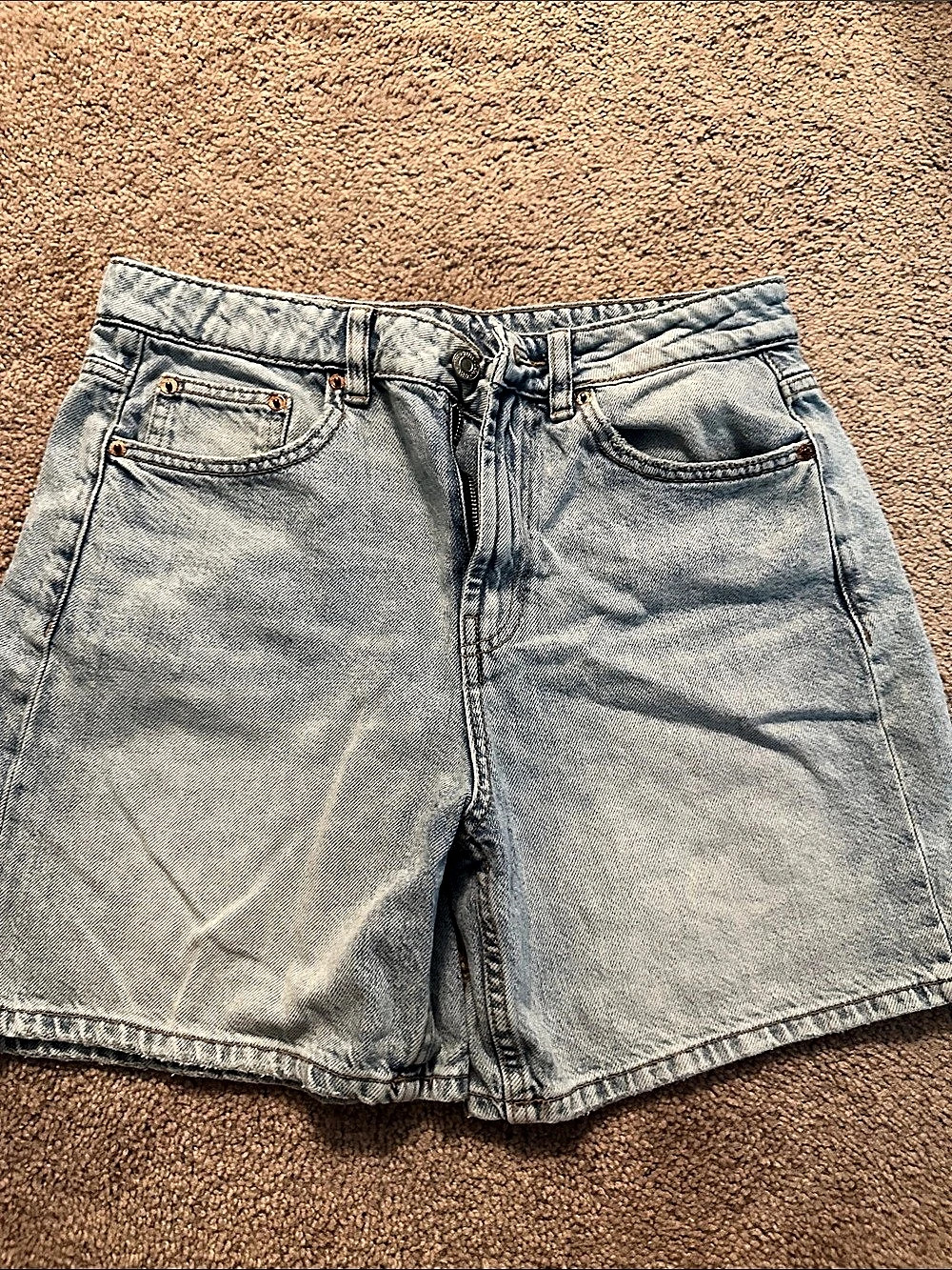 Zara Denim Jean Shorts Blue US 6